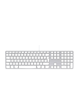 Clavier Apple AZERTY avec pavé numérique pour Mac