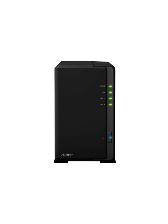 NAS Synology DS218play 2To - Performance et transcodage 4K