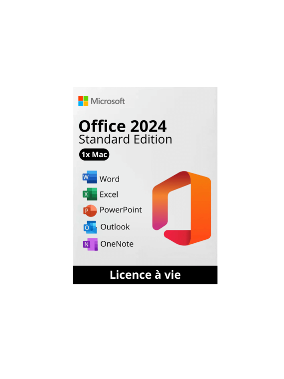 Pack Office 2024 Mac - Licence perpétuelle