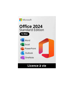 Pack Office 2024 pour Mac - Suite bureautique complète