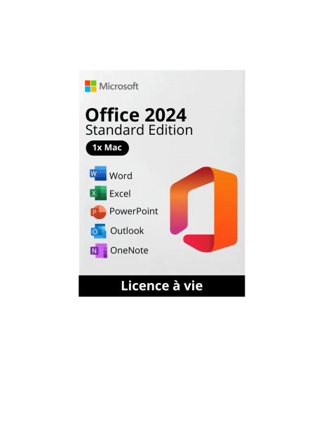 Pack Office 2024 pour Mac - Suite bureautique complète