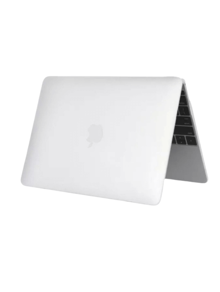 Coque de protection blanche matte pour MacBook