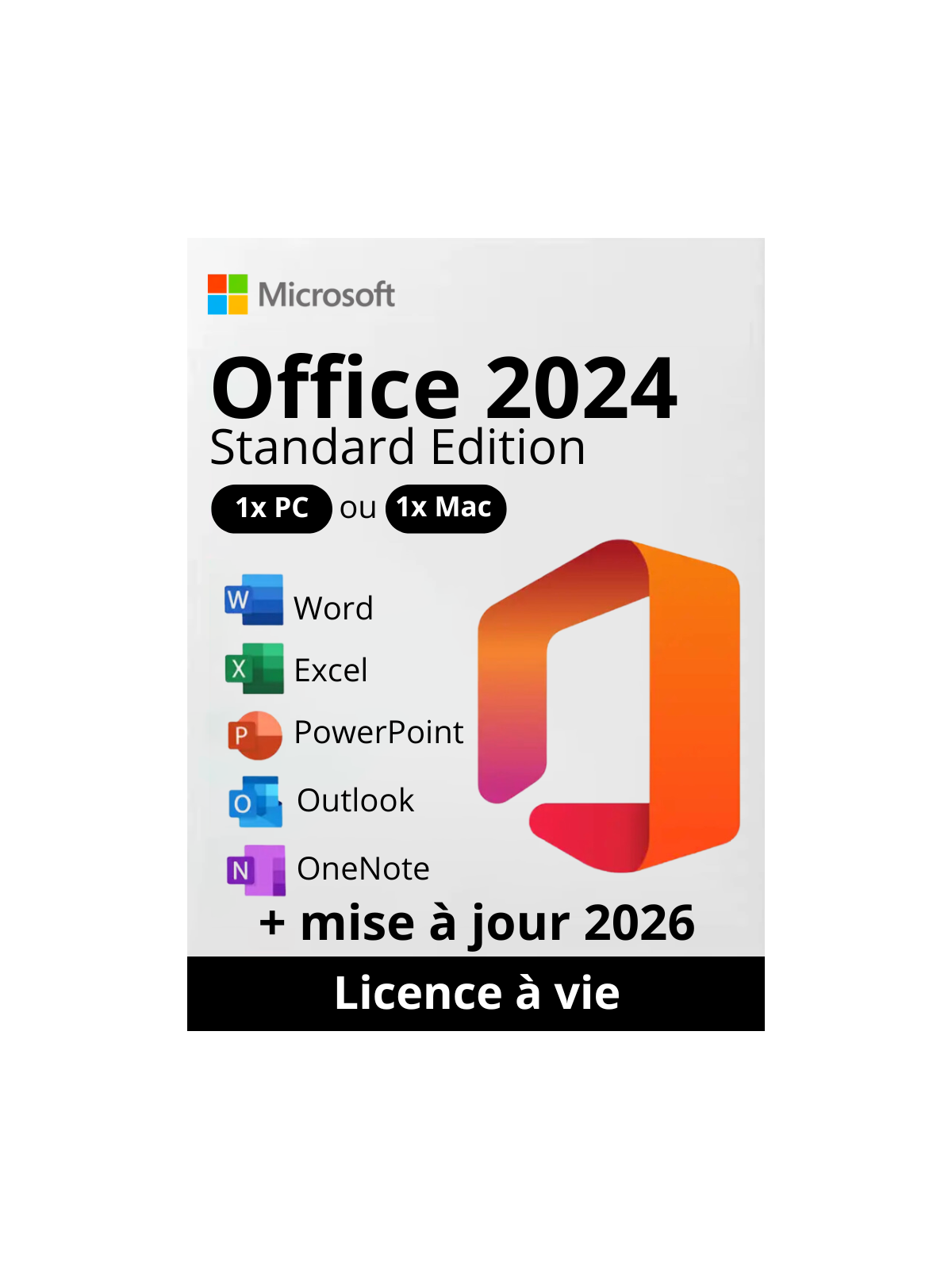 Pack Office 2024 Professionnel Plus - Licence à Vie, Efficacité & Innovation