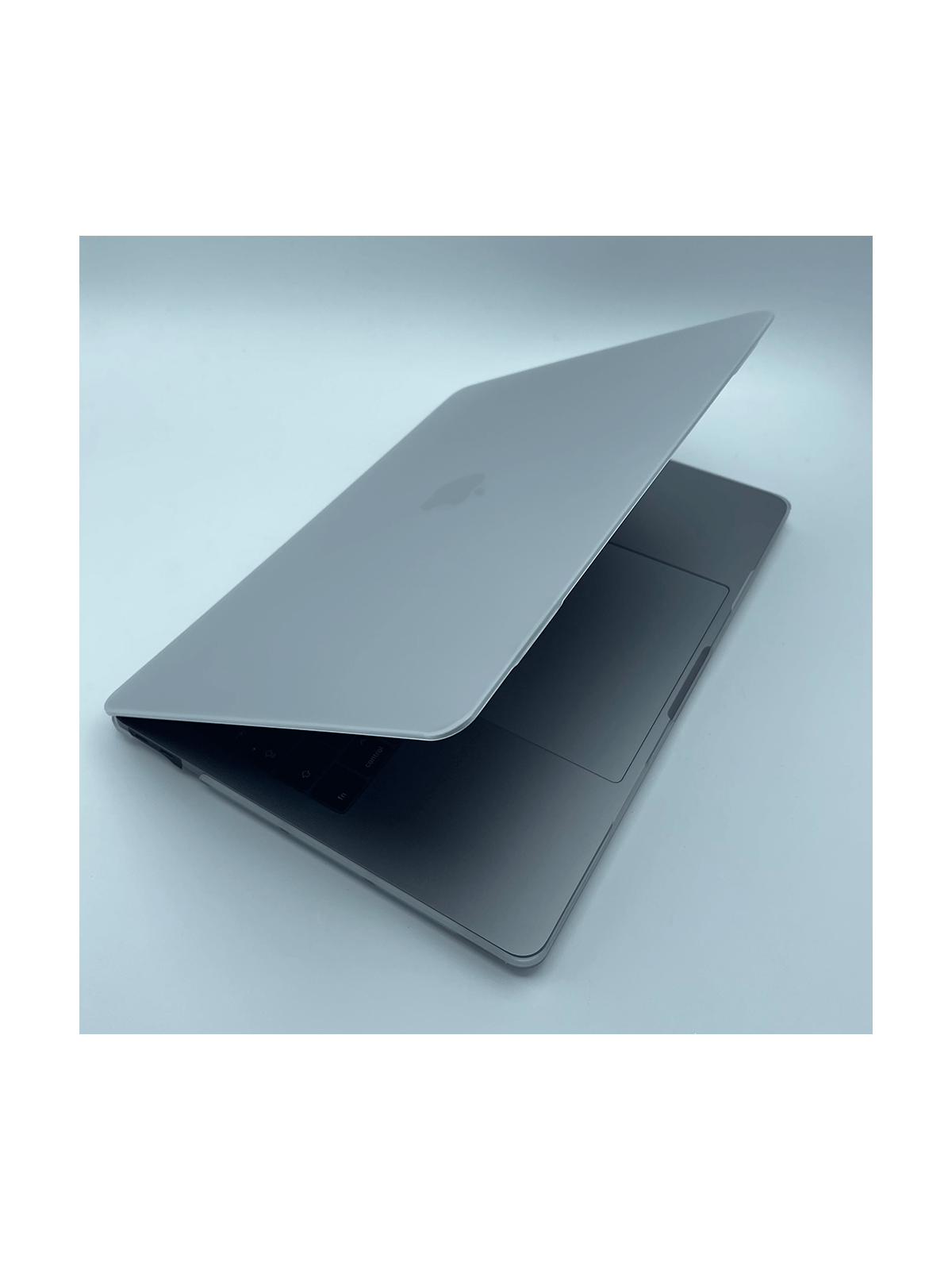 Coque de protection blanche matte pour MacBook