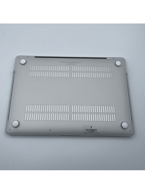 Coque de protection blanche matte pour MacBook