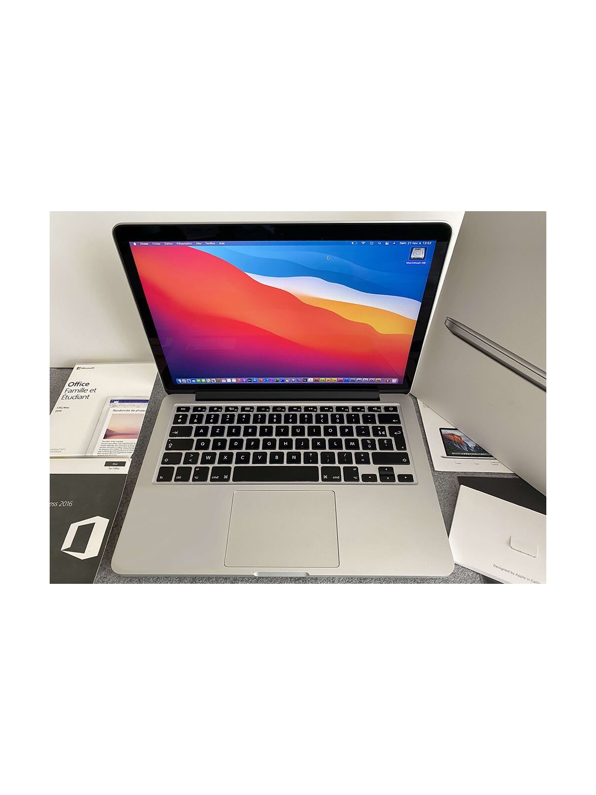 MacBook Pro Retina 13" avec SSD 1To et accessoires