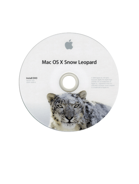 DVD installable pour Mac OS X Snow Leopard v10.6