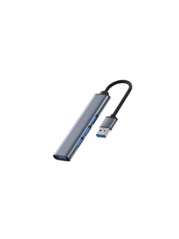 Hub USB 3.0 adapté pour Mac et PC, 4 ports