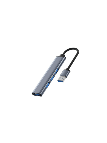 Hub USB 3.0 adapté pour Mac et PC, 4 ports